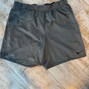 Nike Men's Charcoal Athletic Shorts